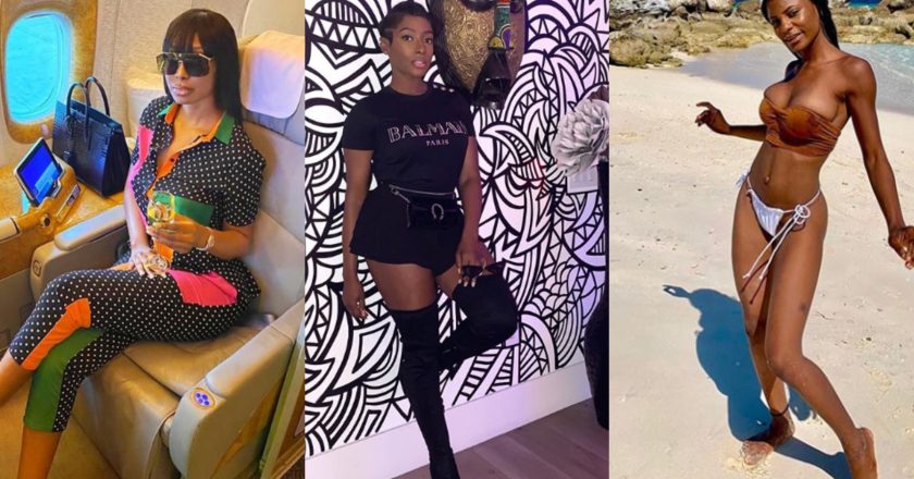 Socialites Diane and Sophia Egbueje call out actress Dorcas Fapson; alleging she borrowed items to flaunt on Instagram