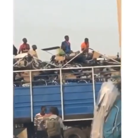 Reports indicate Keke Napeps and motorcycle riders leaving Lagos following government ban on operations (video)