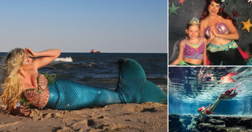 Transforming into a Real-Life Mermaid: Inspired by Childhood Meeting with Disney Princess Ariel (Photos/Video)