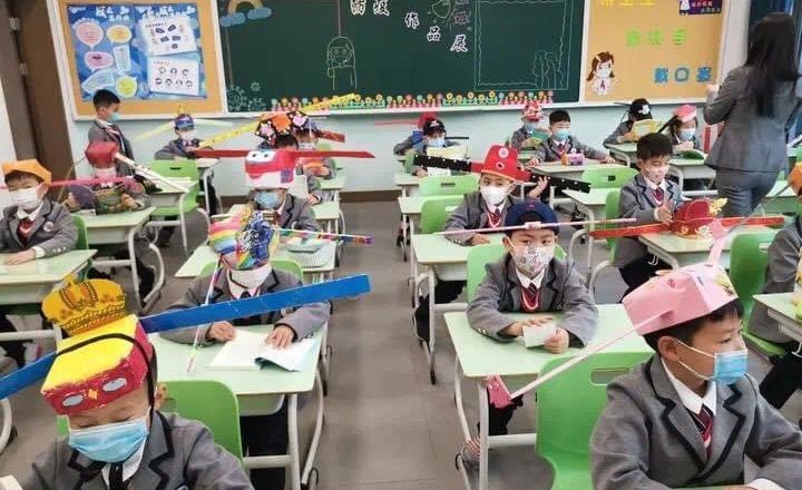 Students in China Return to School with Unique Social Distancing Measures
