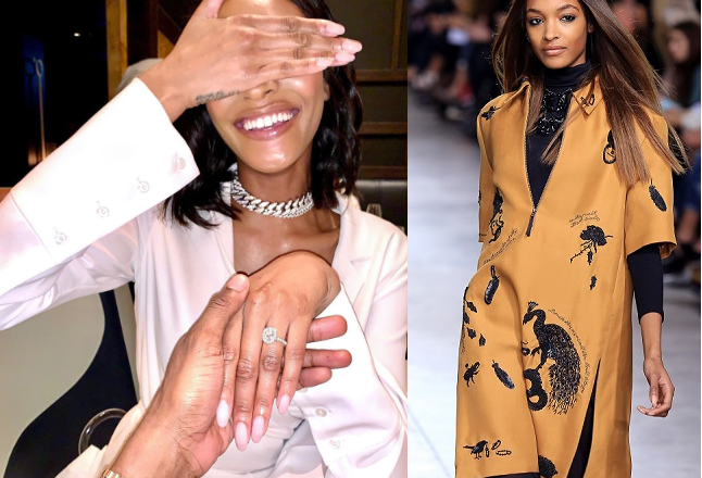 Exciting News: Supermodel Jourdan Dunn’s Engaged with a Spectacular £22,000 Diamond Ring