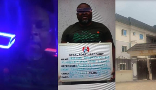 Suspected 'yahoo kingpin' Nwanta Anayoeze goes live on Facebook, says he has been released by EFCC (video)