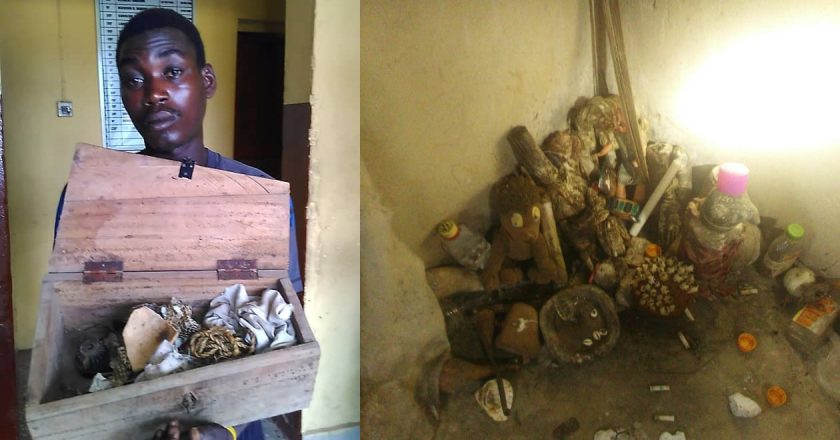 Suspected ritualist arrested in Lagos (photos)
