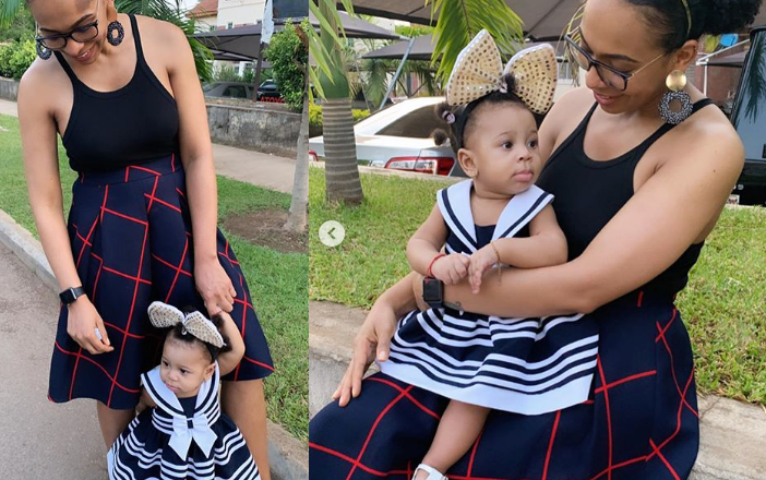 TBoss and Her Baby Daughter in Beautiful Photos