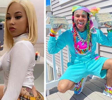 Tekashi 69's alleged babymama drags him after he promised to donate $200K to the No Kid Hungry Foundation; he responds