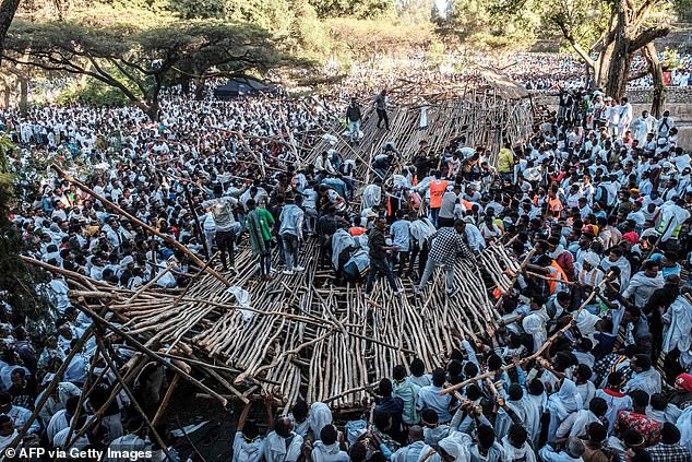 Tragedy Strikes at Ethiopian Orthodox Christian Festival, 10 Lives Lost (Photos)