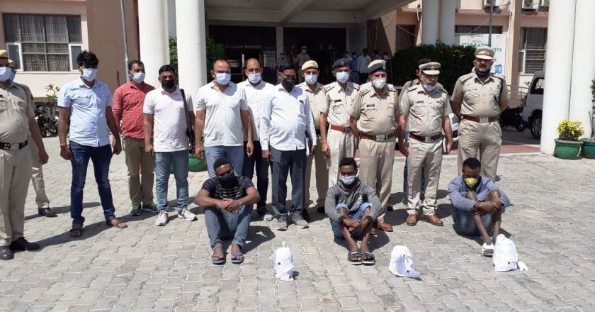 Arrest of Three Nigerian Nationals for Heroin Possession in India