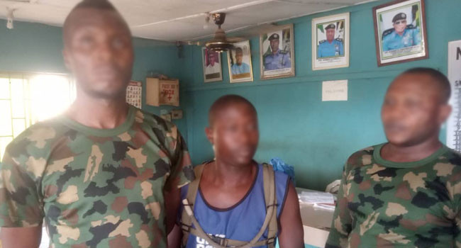 Three arrested for impersonating soldiers in Ogun State
