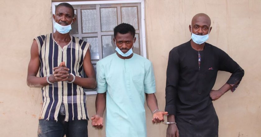 Breaking News: Three Brothers Apprehended for Abducting and Murdering Mother of Five in Abuja (See Photos)