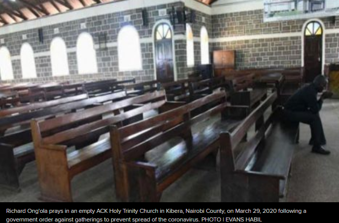 Legal Action Against Kenyan Government for Prohibiting Church Services During COVID-19