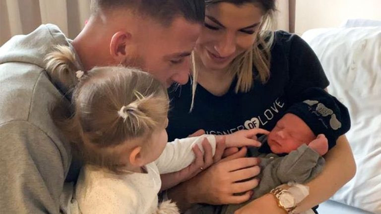 Tottenham’s Toby Alderweireld overjoyed as he celebrates the arrival of his child on Valentine’s Day