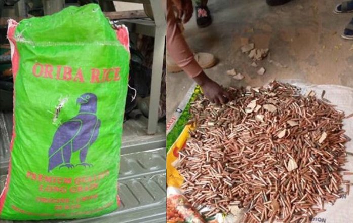 Troops intercept motorcyclist with 4,653 rounds of bullets disguised as a bag of rice in Zamfara