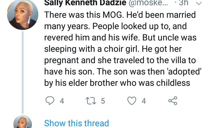 Shocking Twitter Revelation: Pastor Allegedly Impregnates Chorister and Orchestrates Adoption by His Brother to Conceal the Affair