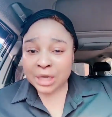 Update: Bimbo Afolayan lays curses on IG trolls asking her to get a better apartment for her mother