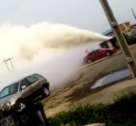 Video which captured gas venting in Abule Ado hours before the explosion surfaces