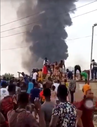 Abule Ado Pipeline Explosion: Evacuation of Students from Hostel
