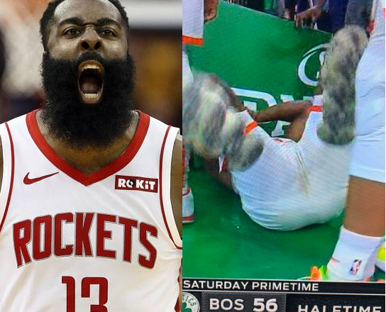 Speculation Arises that NBA Star James Harden Had an Accident During a Basketball Game