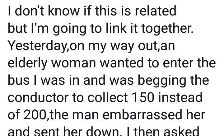 Woman narrates how she got 20k from a stranger after she helped a needy woman with 200 Naira