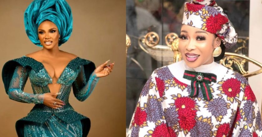 Iyabo Ojo’s taunts at Lizzy Anjorin flying economy, ‘You saw me and hid your face’ [VIDEO]