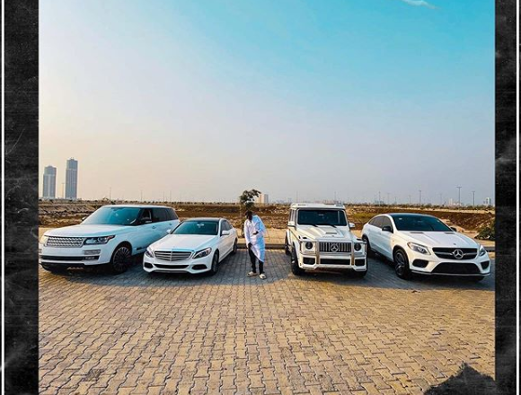 <article>
  Zlatan flaunts his lavish cars and announces his new house in Lekki (Photo)