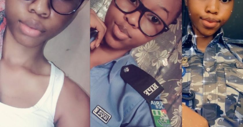 People are asking to be arrested as a young woman police officer known as ‘Baby Cop’ joins Twitter (see photos)