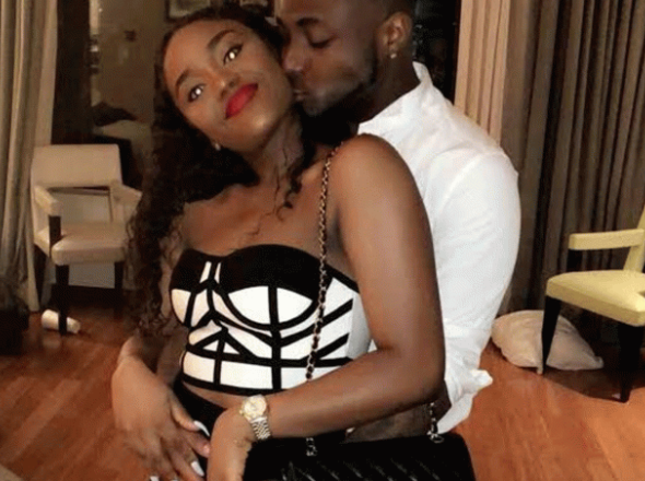 "I'm getting you pregnant again" Davido says as he gushes over fiancée Chioma's beauty