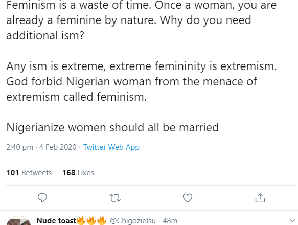 "Nigerian women should all be married" Adamu Garba insists after being called out for saying the title of wife is more important than being a CBN governor