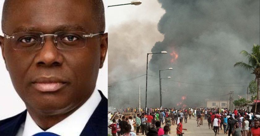 Lagos State Governor Babajide Sanwo-Olu vows to conduct comprehensive investigations while offering condolences to victims of Abule Ado explosion