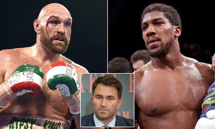 Eddie Hearn: “Anthony Joshua wants to fight Tyson Fury next after Fury’s win over Wilder”