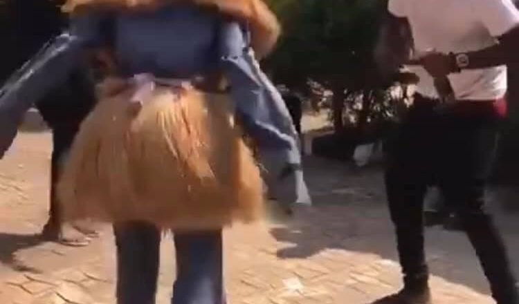 Anambra masquerades spotted doing the ‘tesumole’ and ‘soapy’ dance (video)