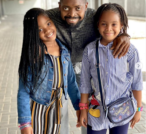 Enjoying Family Time: Comedian Basketmouth and His Beautiful Daughters