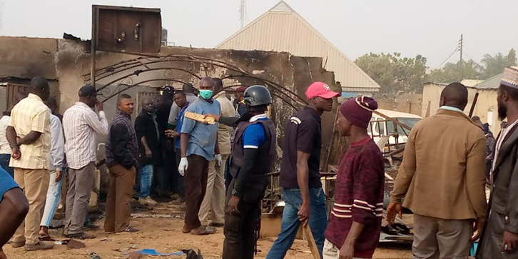 Photos of Gas Explosion in Kaduna, Causing Fear and Many Deaths