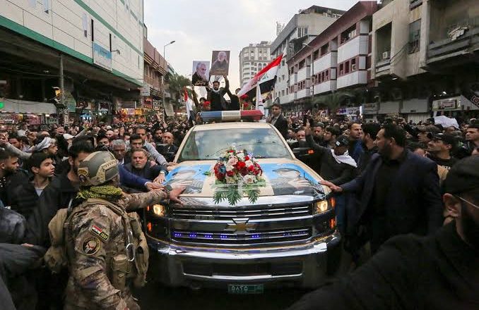 Baghdad Mourns Iranian Military Leaders Killed in US Airstrike