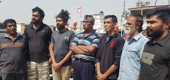 Nigerian navy arrests 7 Sri Lankans, 2 Ghanaians for illegal activities