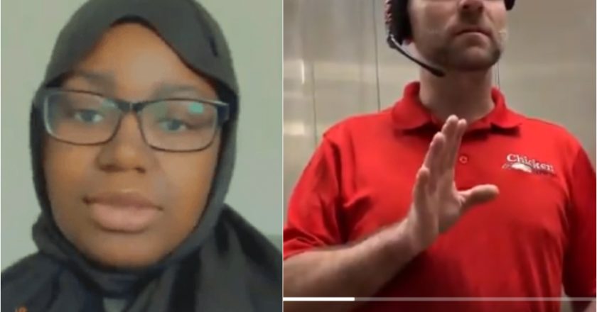 Nigerian Muslim lady shares her experience of being sent home from work in the US for wearing a hijab along with videos