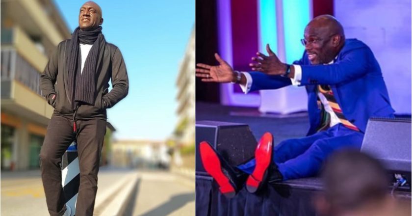 Who ordained you? Sammie Okposo calls out Pastor David Antwi for saying ‘you’re a thief if you play church instruments and collect money’ (video)