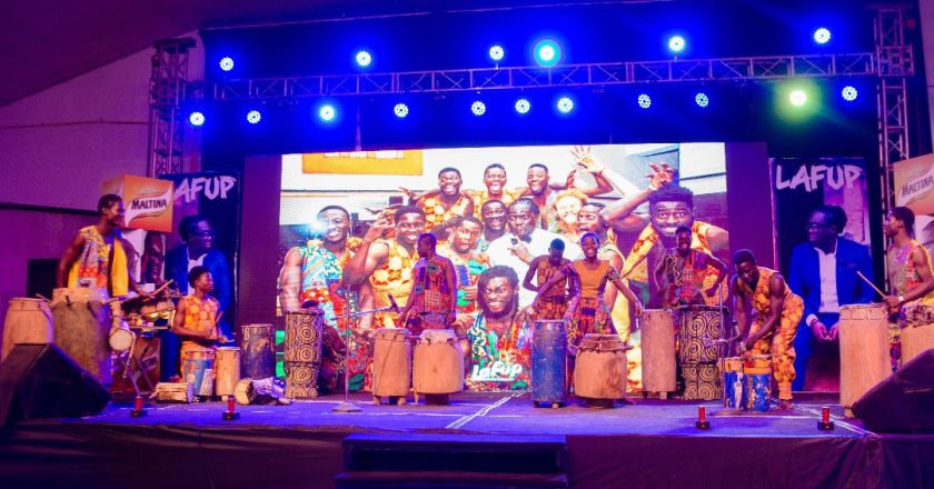 Entertainment Extravaganza with Maltina at Laf Up Ibadan featuring Muyiwa Ademola, Woli Agba, and Dele Omo Woli