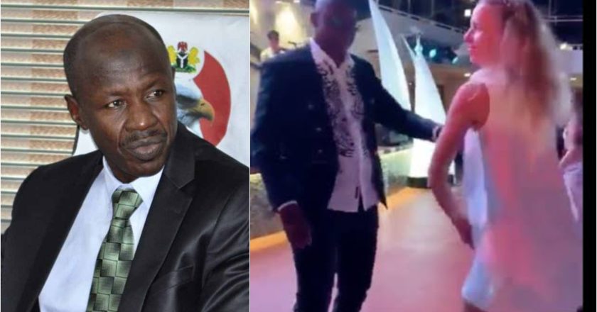 EFCC’s head, Ibrahim Magu, addresses video of Fayose dancing with a white woman