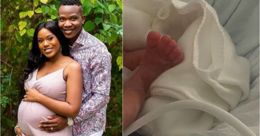 Comedian Aphrican Ace and wife welcome a baby girl