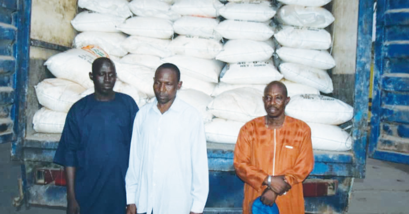 300 bags of fertilizer stolen, three suspects apprehended