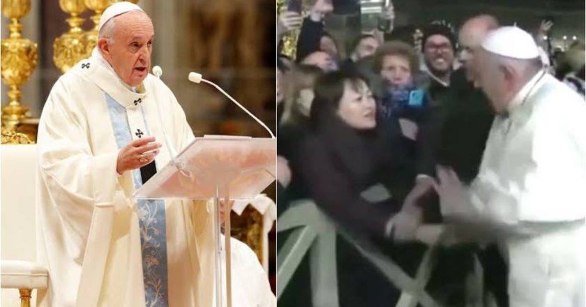 Pope Francis Issues Apology for Slapping Woman’s Hand