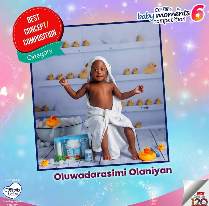 The Cussons Baby Moments 6 winner is here! Baby Nathaniel Adeoye is Crowned Baby of The Year 2019!
