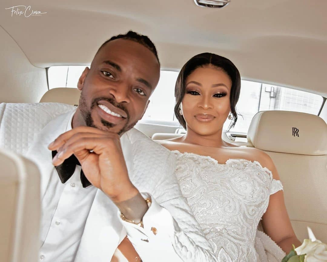 More photos from 9ice's wedding to the mother of one of his children olasunkanmi