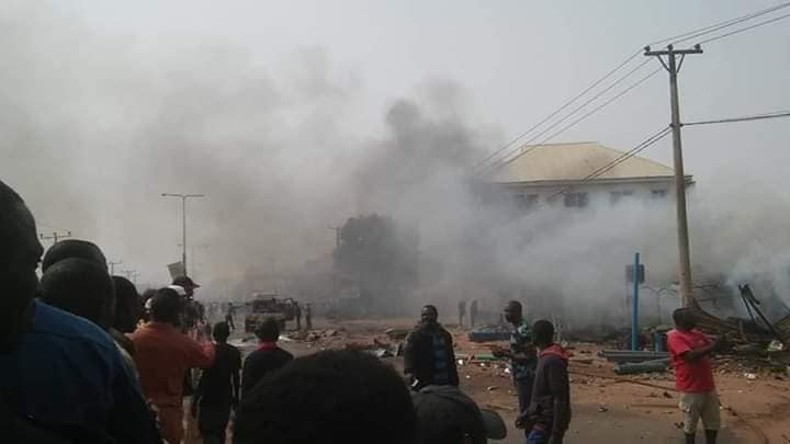 Many feared dead as gas explosion rocks Kaduna (photos)