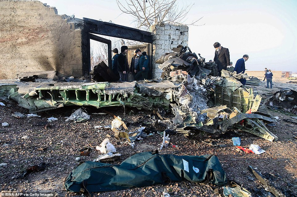 Ukrainian plane crash that killed 176 people may have been accidentally shot down by nervous Iranian airforce pilots 