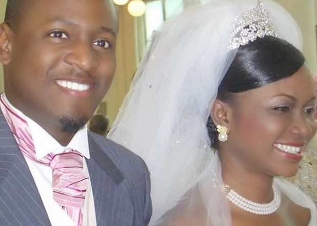 Lami Phillips shares a photo from her wedding day to celebrate her 15th wedding anniversary