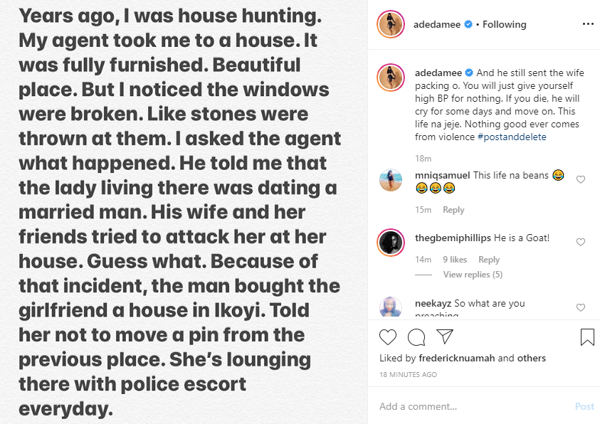 Nigerian woman leads her friends to attack her husband's side chic but what her husband did afterwards will leave you in shock