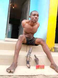 Breaking: Notorious Kidnapping Kingpin Apprehended in Abia (See Photo)