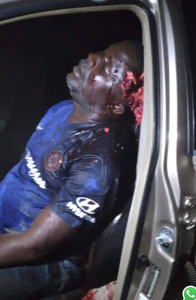 PDP chairman in Delta state shot dead last night (graphic photos)