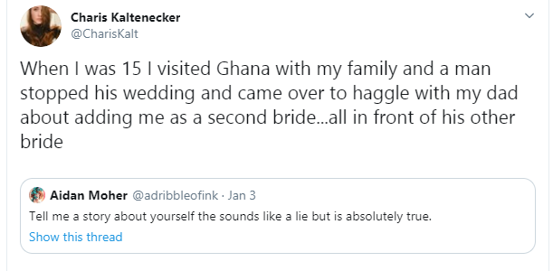 Caucasian lady narrates how a Ghanaian man stopped his wedding to ask her father to allow her marry him as a second wife